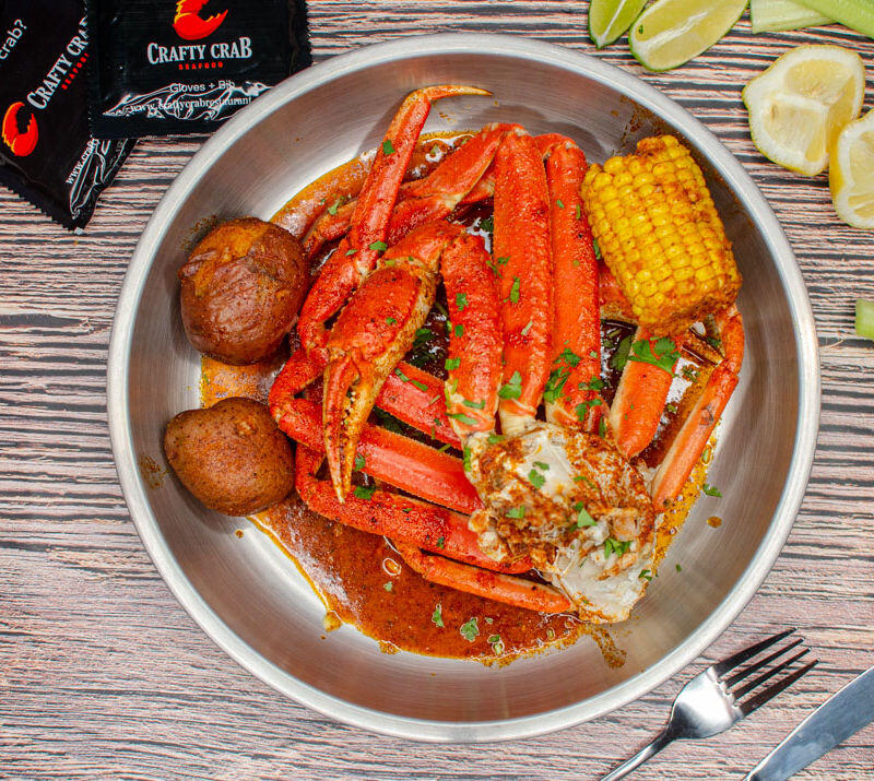 Snow crab legs