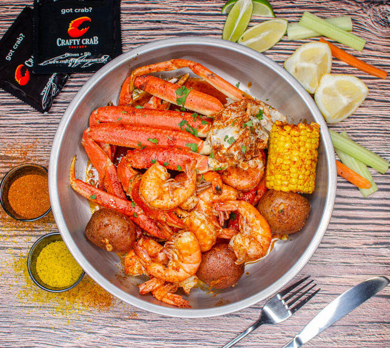 Snow Crab & Headless Shrimp