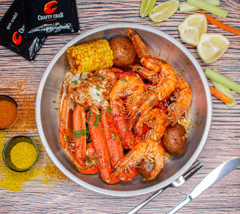 Snow crab & whole shr