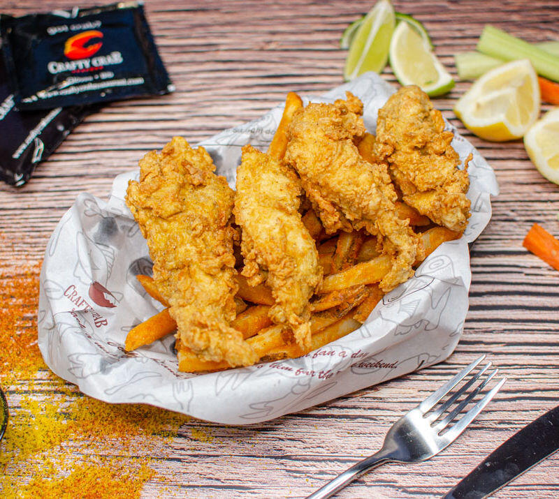 Chicken tender basket